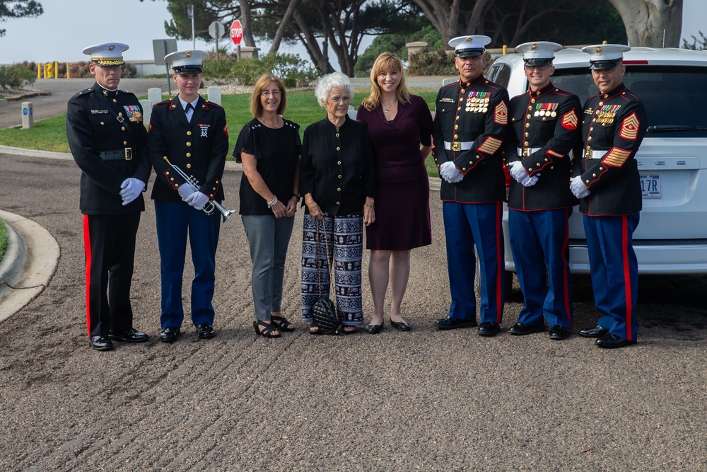 SgtMaj Leland D. Crawford Wreath Laying Ceremony