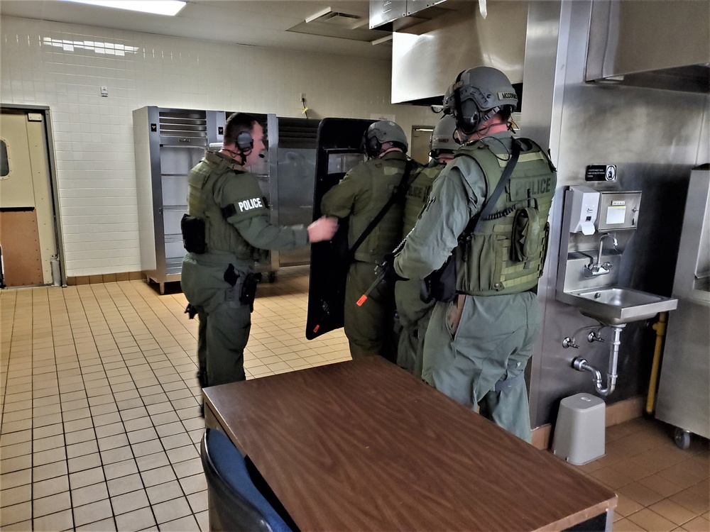 Fort McCoy Special Reaction Team holds training, prepares for possible responses