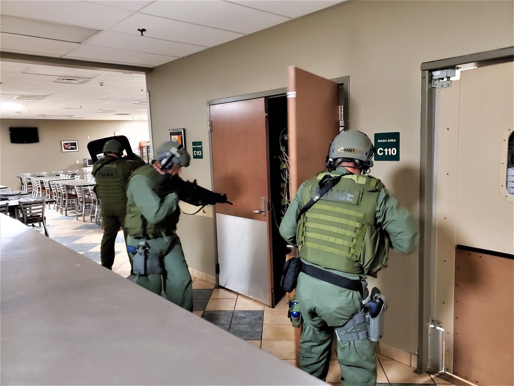 Fort McCoy Special Reaction Team holds training, prepares for possible responses