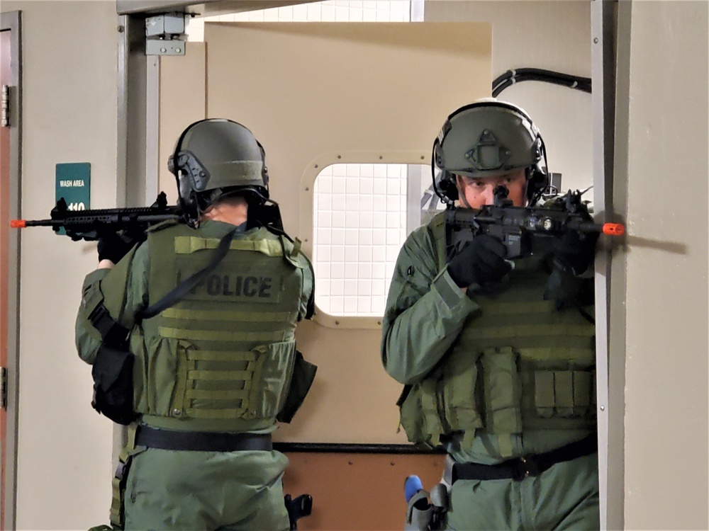 Fort McCoy Special Reaction Team holds training, prepares for possible responses