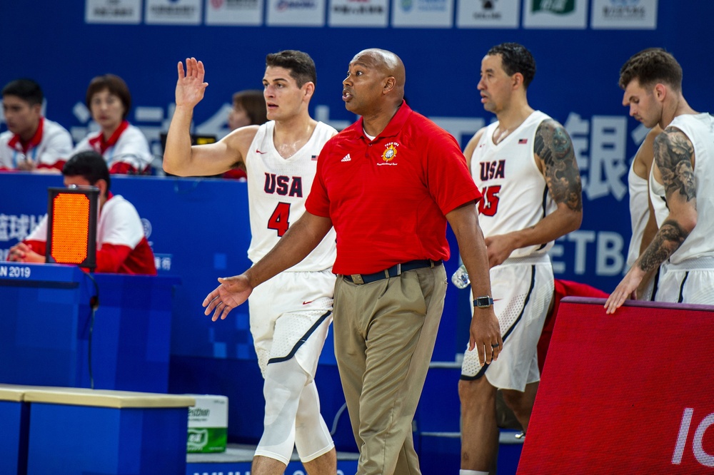 U.S. Armed Forces Men’s Basketball Team Coach Bonner