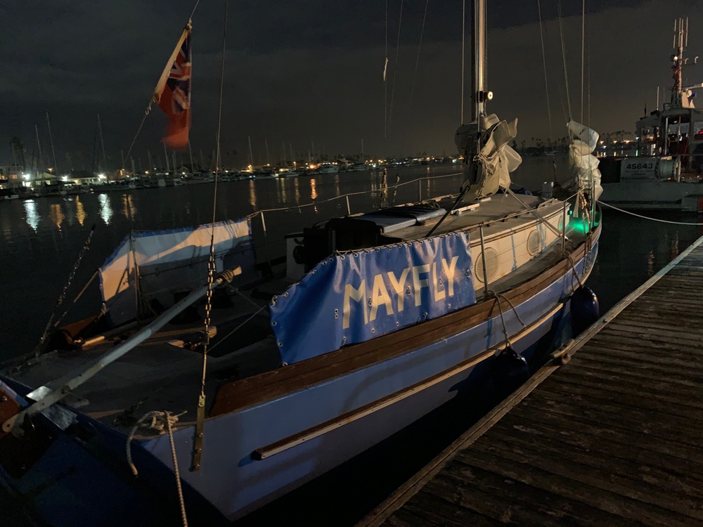78-year-old man sails across Pacific Ocean Alone