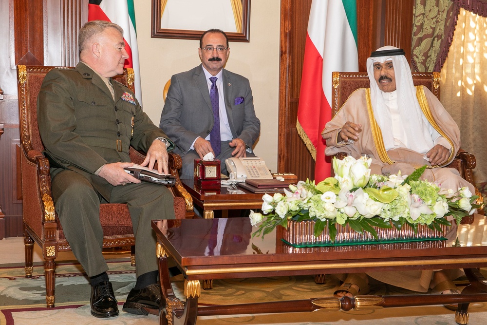 USCENTCOM commander visits Kuwait