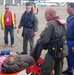Coast Guard MH-65 Dolphin helicopter crew medevacs German citizen passenger from Aida Perla cruise ship just off Ponce, Puerto Rico