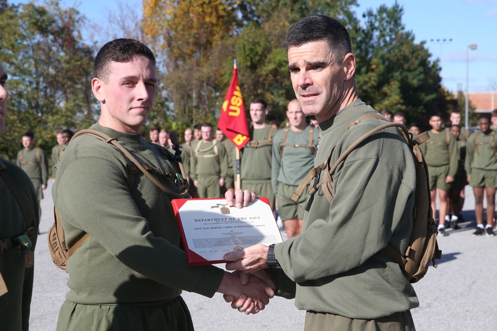 CBIRF Marines get awarded a NAM