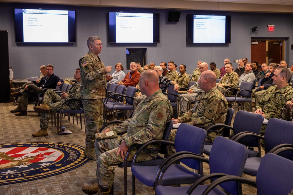 JTF-CS holds its holiday safety standown