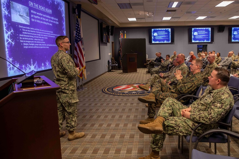 JTF-CS holds its holiday safety standown