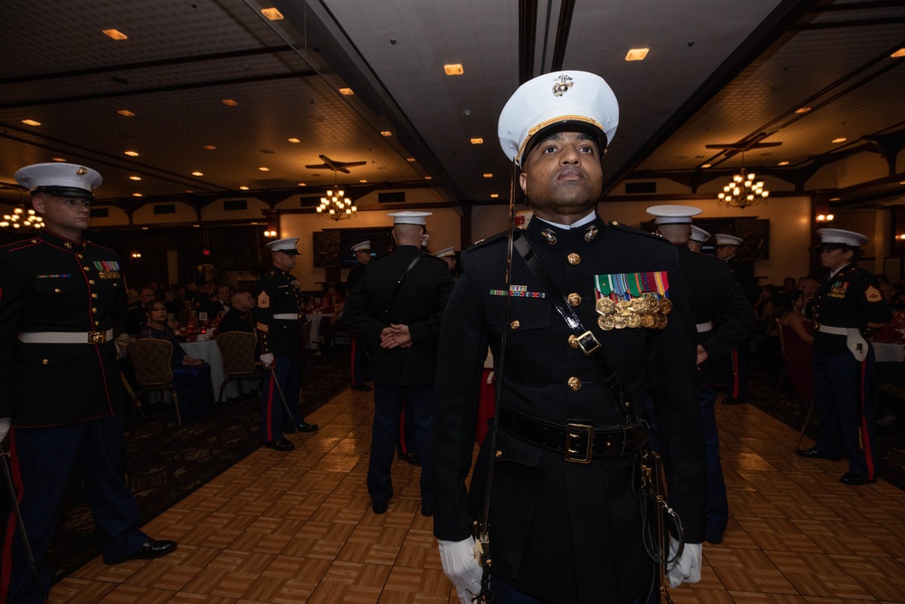 244 and Many More | U.S. Marines with 3rd MLG celebrate the 244th Birthday of the Marine Corps