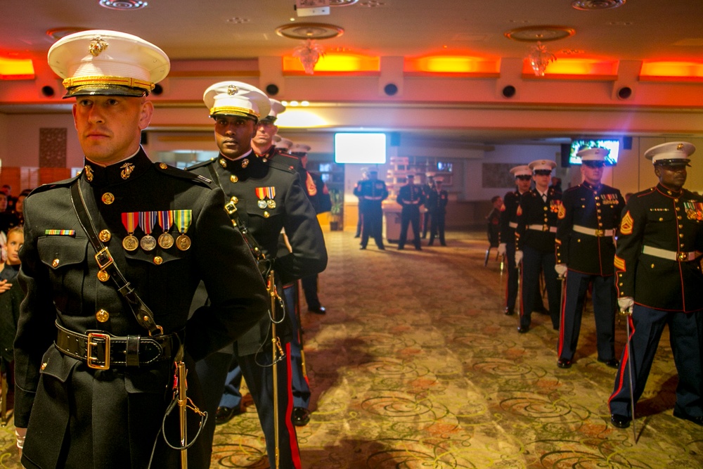 31st MEU Marines celebrate the 244th Marine Corps Birthday