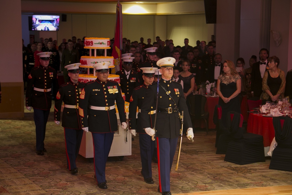 31st MEU Marines celebrate the 244th Marine Corps Birthday