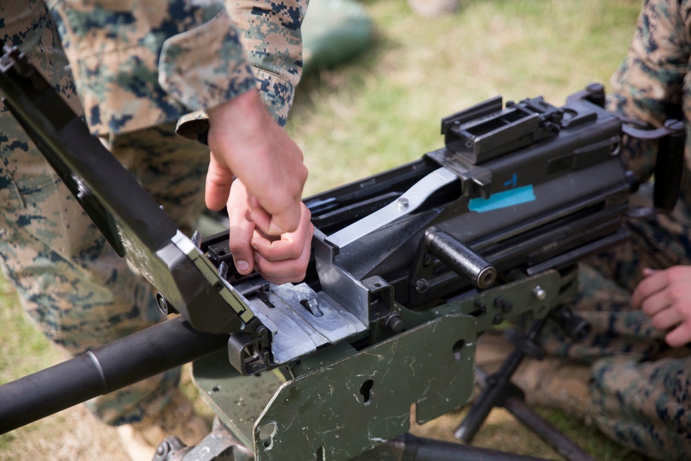 CLB Marines conduct battalion field exercise