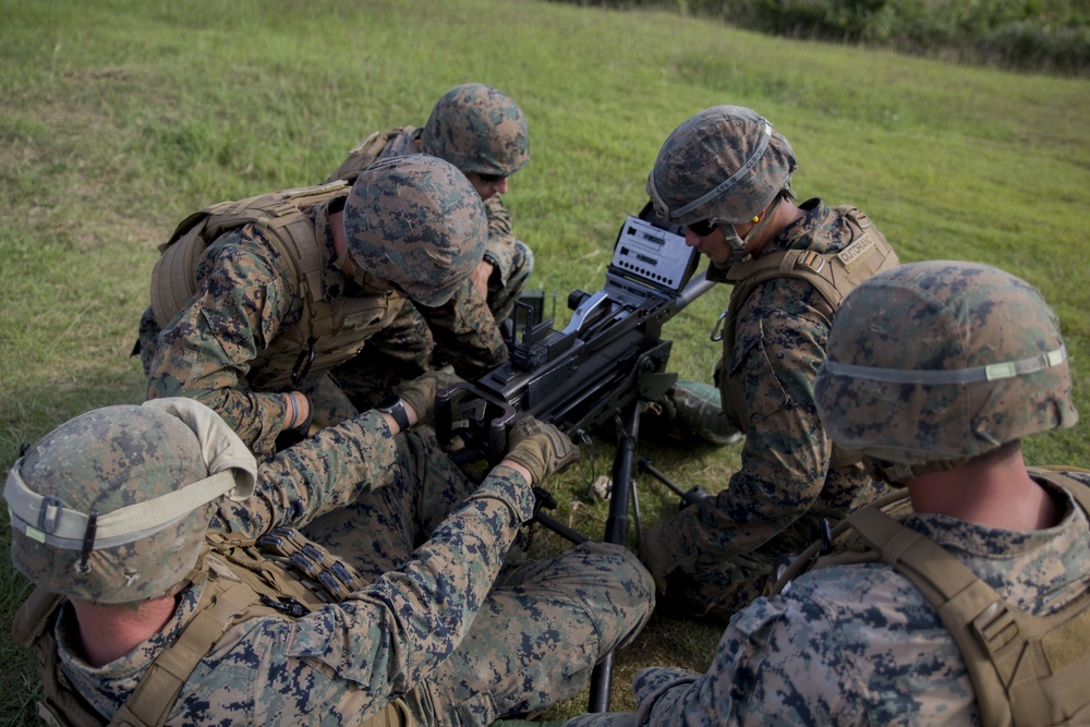 CLB Marines conduct battalion field exercise