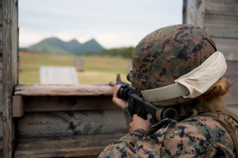 CLB Marines conduct battalion field exercise