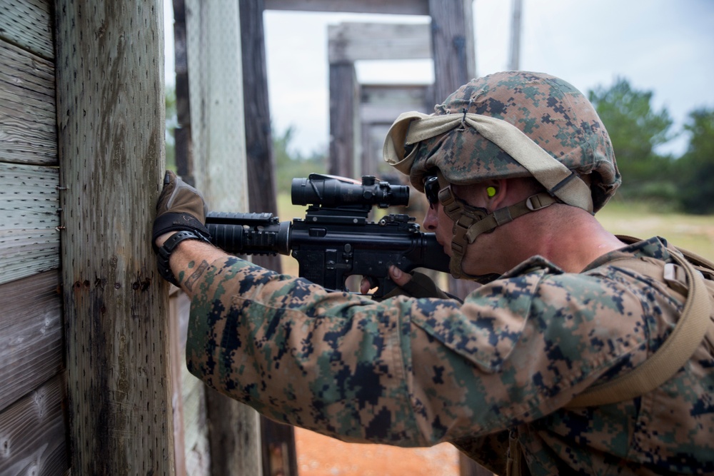 CLB Marines conduct battalion field exercise