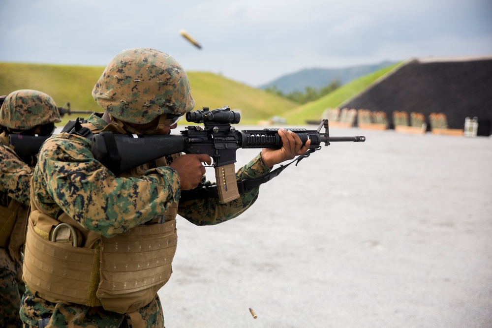 CLB Marines conduct battalion field exercise