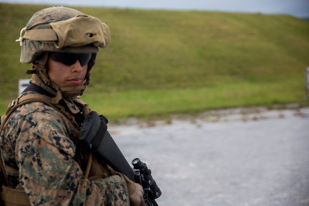 CLB Marines conduct battalion field exercise