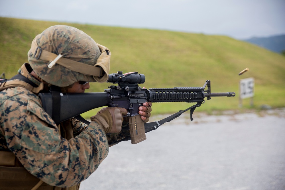 CLB Marines conduct battalion field exercise