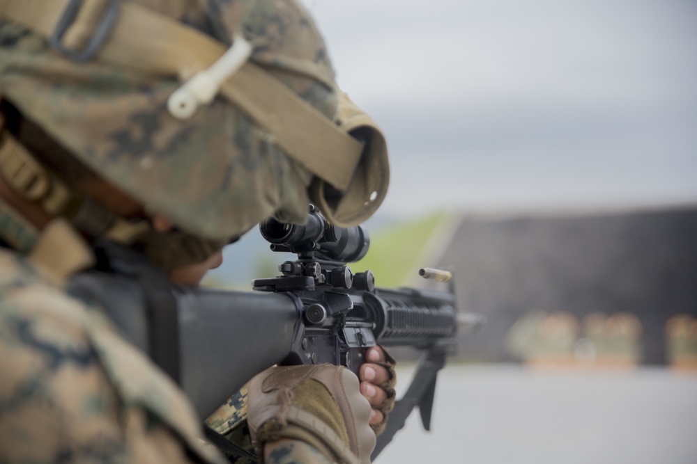 CLB Marines conduct battalion field exercise