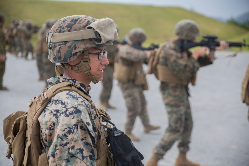 CLB Marines conduct battalion field exercise