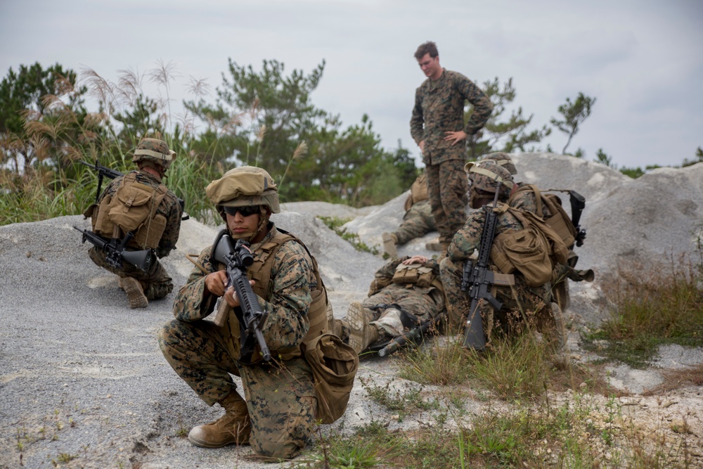 CLB Marines conduct battalion field exercise