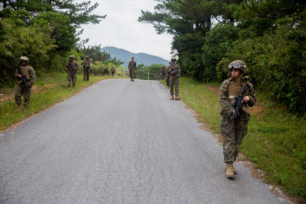 CLB Marines conduct battalion field exercise