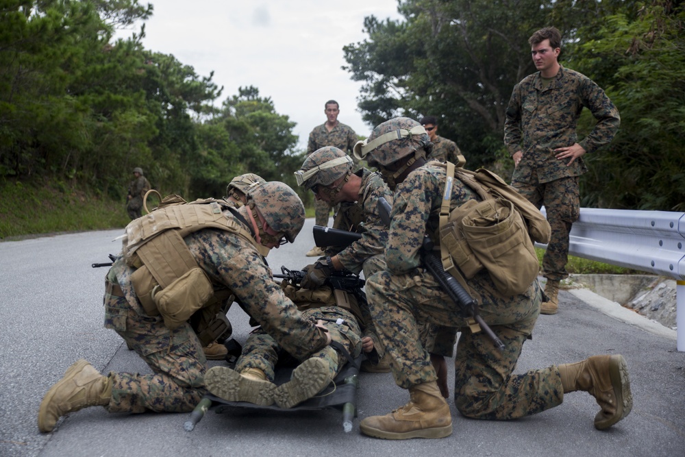 CLB Marines conduct battalion field exercise