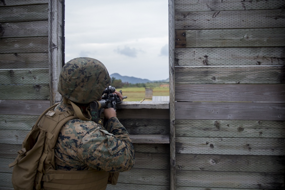 CLB Marines conduct battalion field exercise