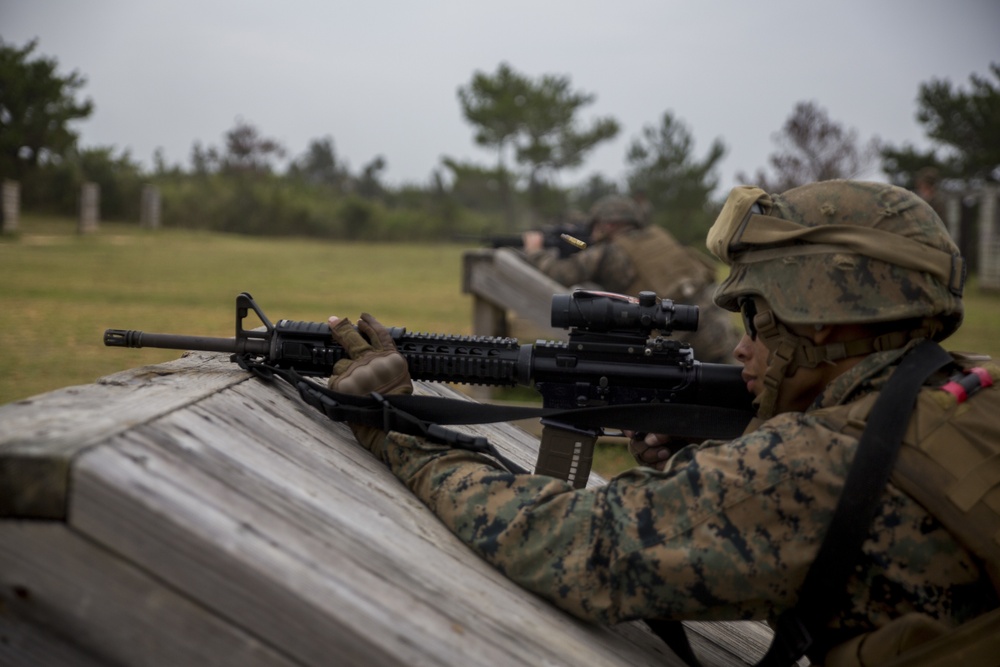 CLB Marines conduct battalion field exercise