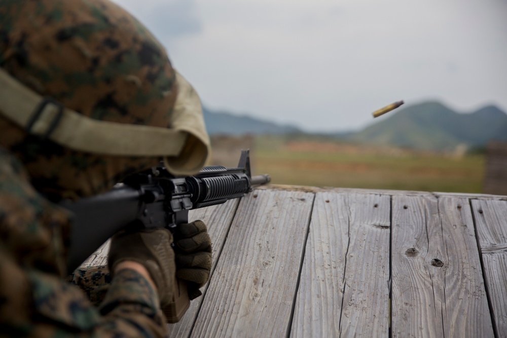 CLB Marines conduct battalion field exercise