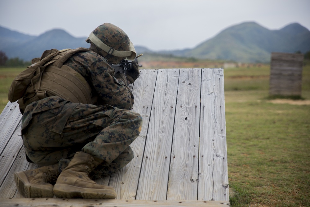 CLB Marines conduct battalion field exercise