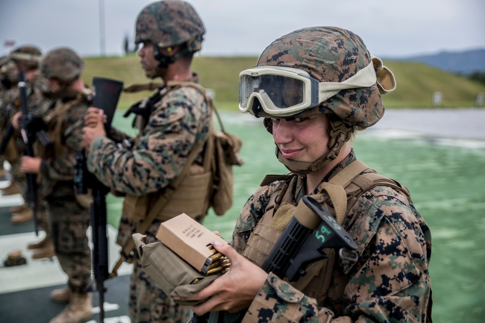 CLB Marines conduct battalion field exercise