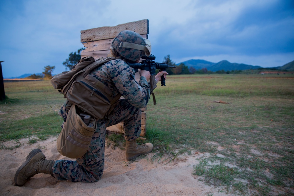 CLB Marines conduct battalion field exercise