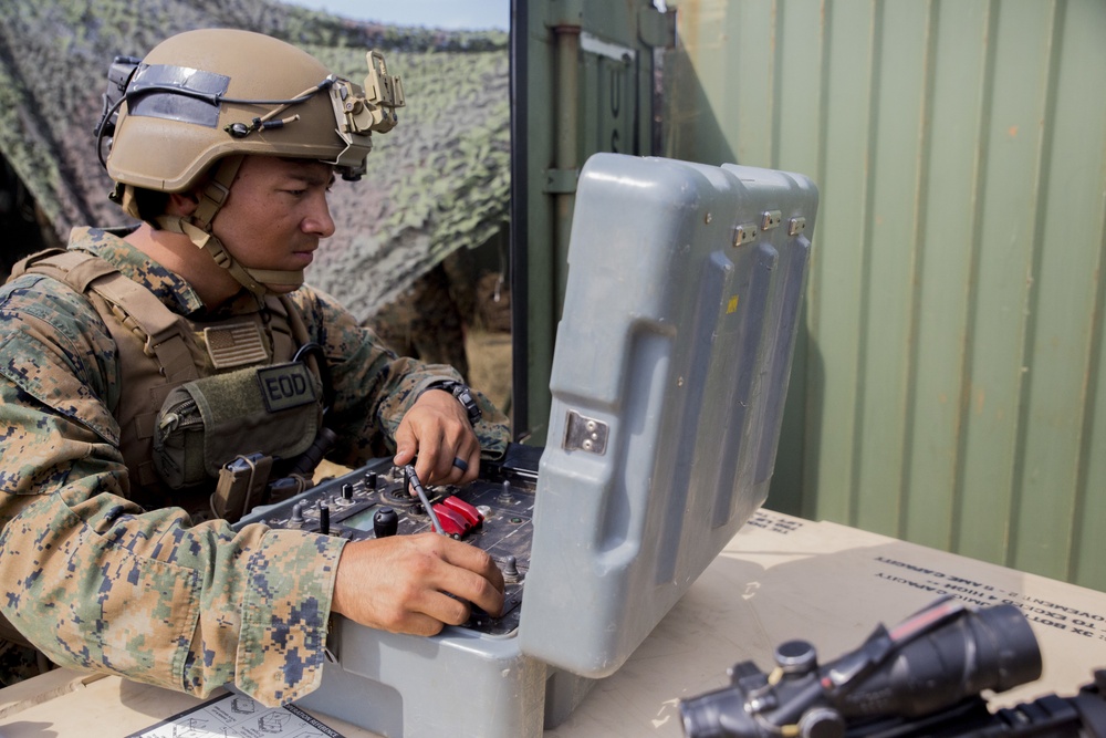 CLB Marines conduct battalion field exercise