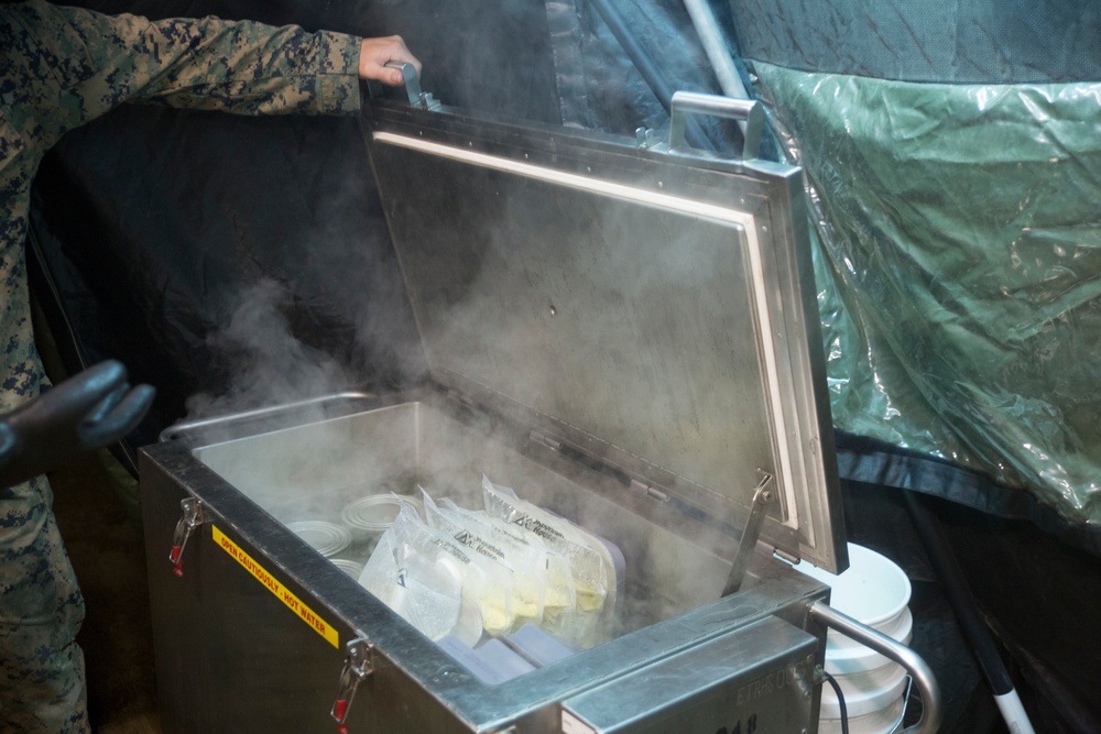 CLB Marines conduct battalion field exercise