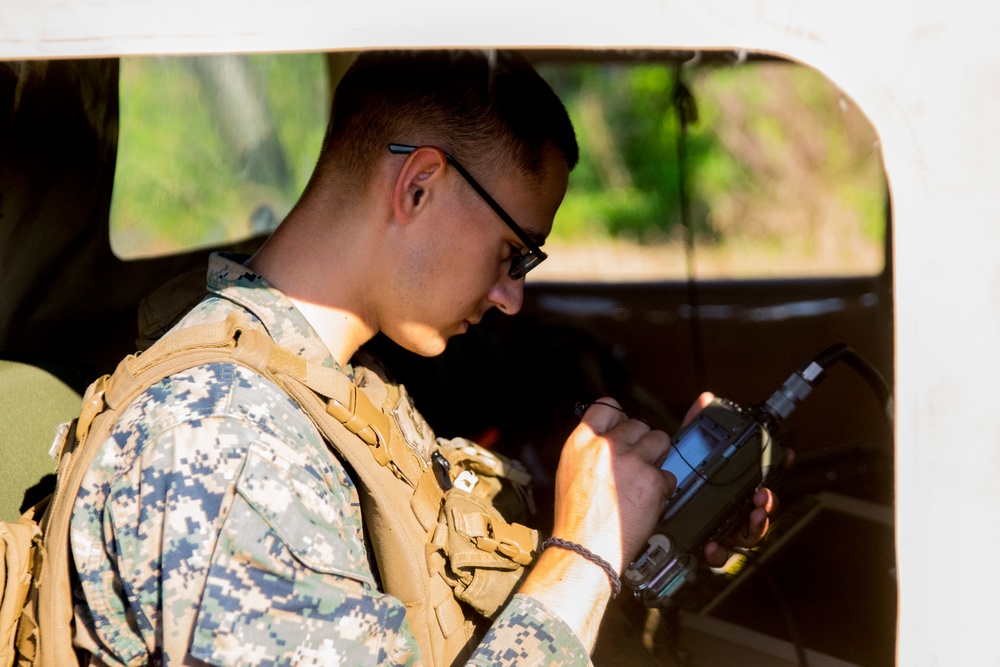 CLB Marines conduct battalion field exercise