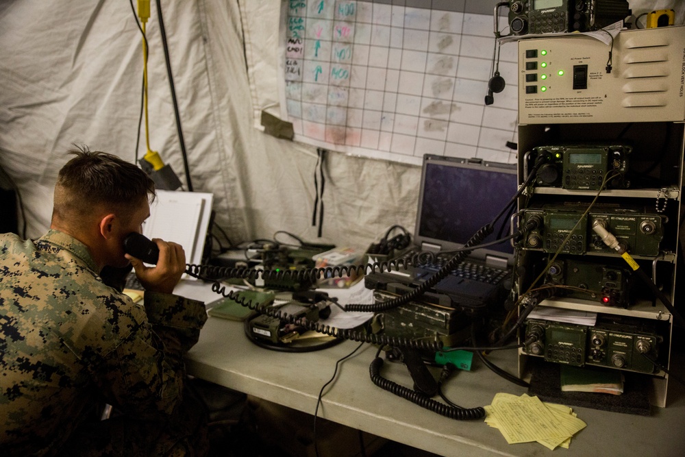 CLB Marines conduct battalion field exercise