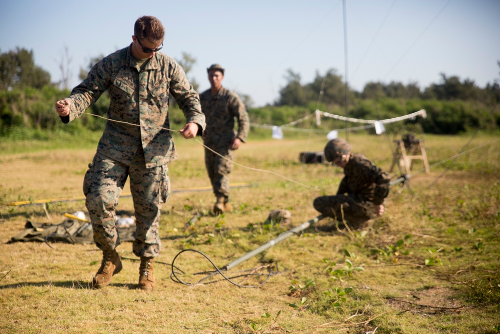 CLB Marines conduct battalion field exercise