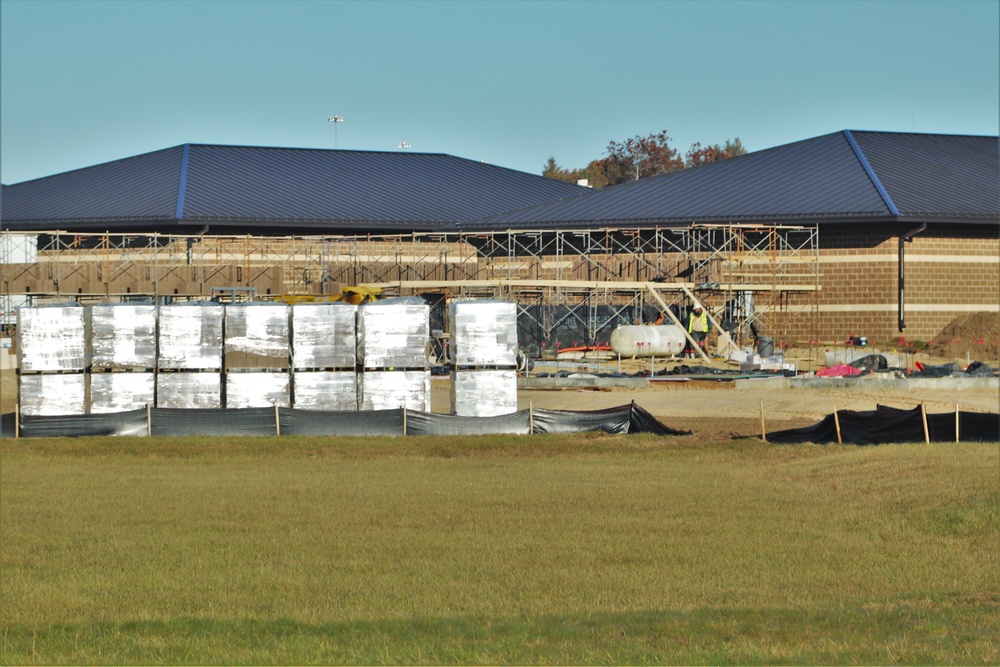 Construction of new simulations buildings continues at Fort McCoy