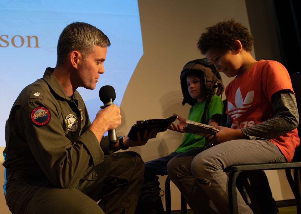 DVIDS Images NAVMAG Indian Island CO Speaks at Chimacum Elementary