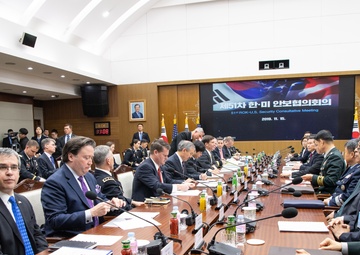 SecDef Esper and Minister Jeong Kyeong-doo Meet at Security Consultative Meeting in Seoul