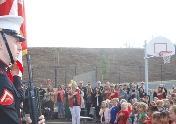 Pendleton CG attends San Onofre School ribbon cutting ceremony