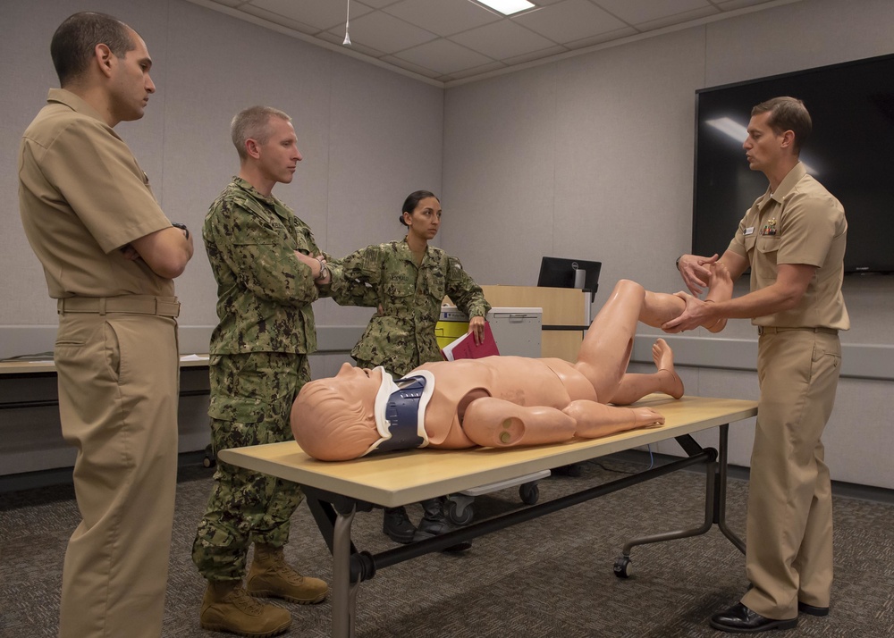 Sailors Conduct Training