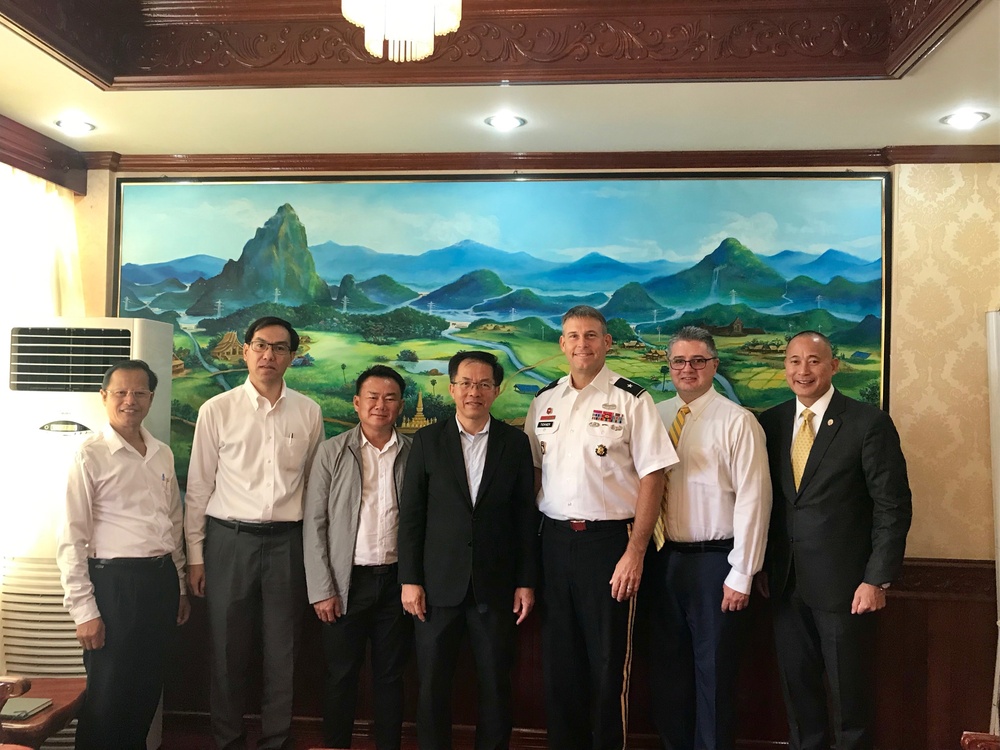 USACE conducts senior leader engagement with Lao Ministry of Energy and Mines