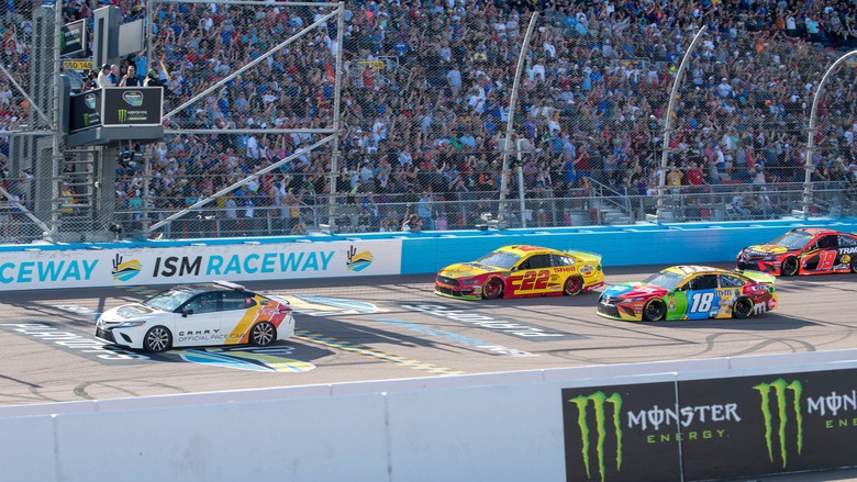 CSAF attends Veterans Day NASCAR event