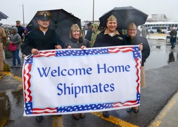 USNS Comfort Returns to Norfolk after 5-Month Deployment