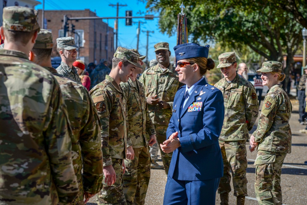 Columbus connects with the community during Veterans Day weekend