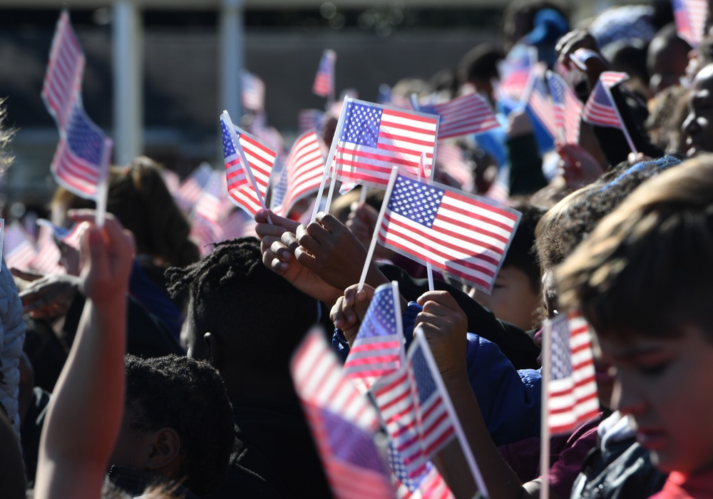 Local elementary school honors veterans