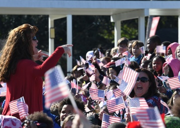 Local elementary school honors veterans