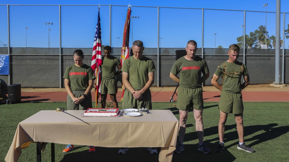 MALS-16 Cake Cutting Ceremony