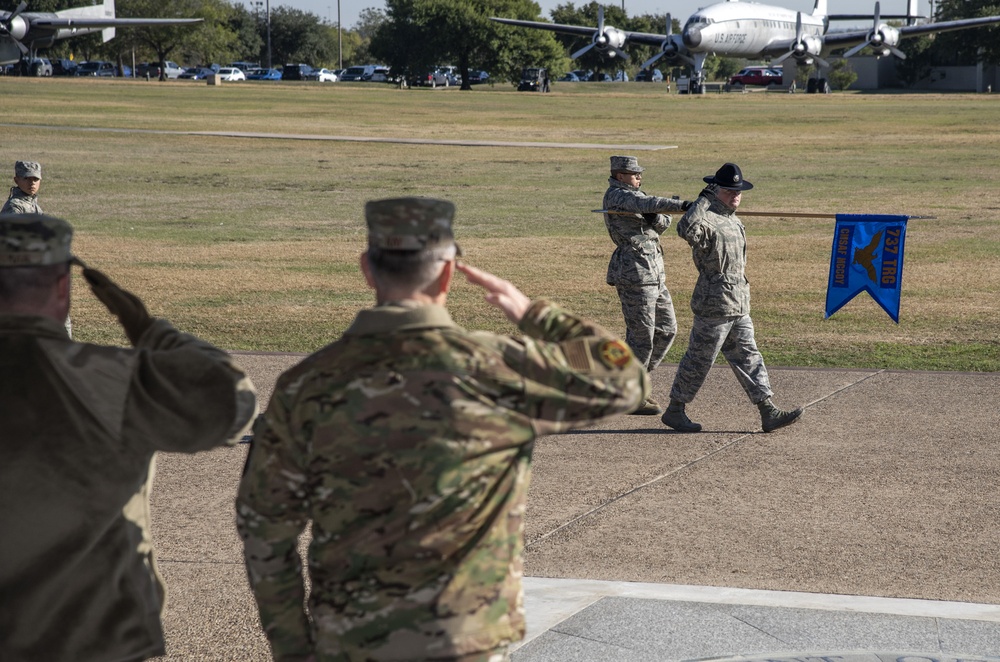 Air Force Global Strike Command commander gets first-hand look at BMT
